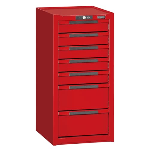 Teng Tools 7 Drawer PRO35 Compact Red Side Cabinet - TSC15R7