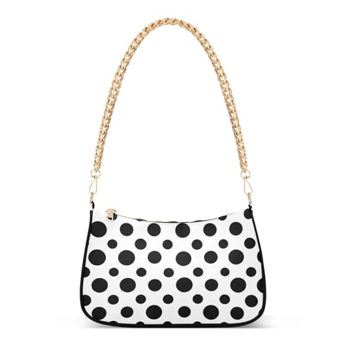 Bolso de hombro para mujer con cierre de cremallera miniatura 1