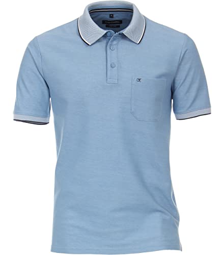 CASAMODA Polo-Shirt Uni Hellblau M