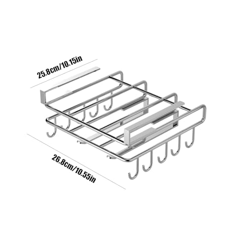 Soporte para tabla de cortar que ahorra espacio con almacenamiento vertical optimizado 3