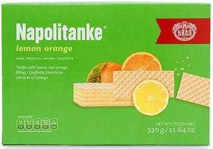 Napolitanke Lemon and Orange Wafers 330g