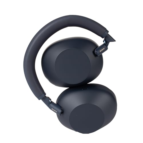 Image of Sony WH-1000XM6 Wireless Noise Canceling Headphones (Blue) (Blue) Bundle