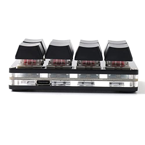 Image of 8 Keys Keyboard USB Interface Custom Copy Paste Shortcuts Mini Mechanical Keyboard for SayoDevice