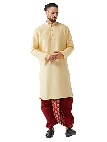 Image of VM Men Kurta and Dhoti Set