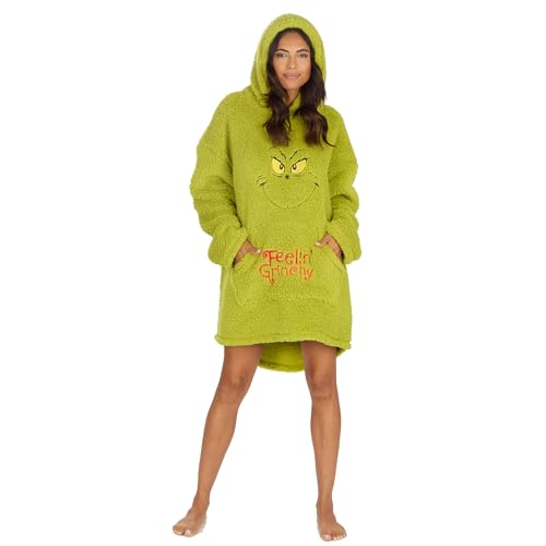 PyjamaPlanet The Grinch Kids Adults Hoodies Boys Girls Ladies Mens Family Matching Hoodie (Adults One Size)