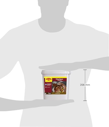MAGGI Professional Feine Sauce zu Braten, vegan, Ergiebigkeit 32 L, 1er Pack (1 x 3 kg GastroBox)