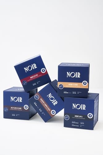 Image of Noir's Special Bundle of Moods | 5 Flavoured Varieties Box of 60 Pods | Dolce Gusto Compatible Pods
