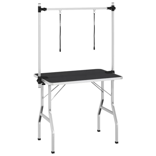 Mesa de afeitar para perro y gato con superficie antideslizante de goma Mangloder 6