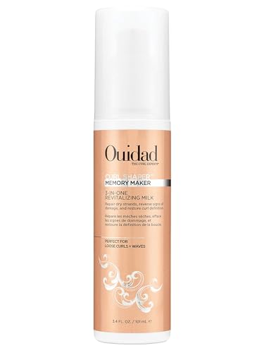 Ouidad Curl Shaper Memory Maker 3 in 1 Revitalizing Milk, Use As Pre Styling Primer, Leave In Conditioner or Treatment, Infused With Coconut Milk and Vitamin B5 to Help Restore Curl Definition 101ml