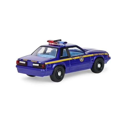 Modelo a escala 1:64 auto policía New York 1988 miniatura 3