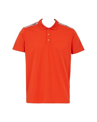 EMPORIO ARMANI Herren Polo Beachwear Shirt, Red.com, S – Ansicht 1