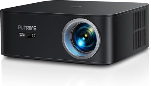 Proyector 4K WiFi6 con Bluetooth 5.2 y resolución Full HD 1080P Nativo