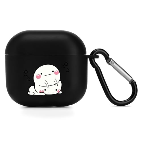 AirPods4�p�P�[�X ����܂�т�� AirPods4�p�ی�J�[�o TPU�f�� ���C�����X�[�d�\ �S�ʕی� �J���r�i�t�� �����h�~ �ϏՌ� �h�o �����h�~ ��4���� �ی�P�[�X