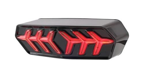 Piloto trasero para Honda GROM MSX125 y CB650F con luces intermitentes
