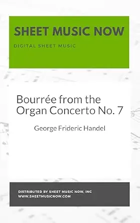 Bourrée from the Organ Concerto No. 7-Wow! eBook