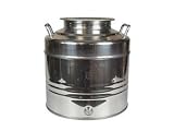 1PEZZO FUSTO INOX PER OLIO GRAFFATO LT.30