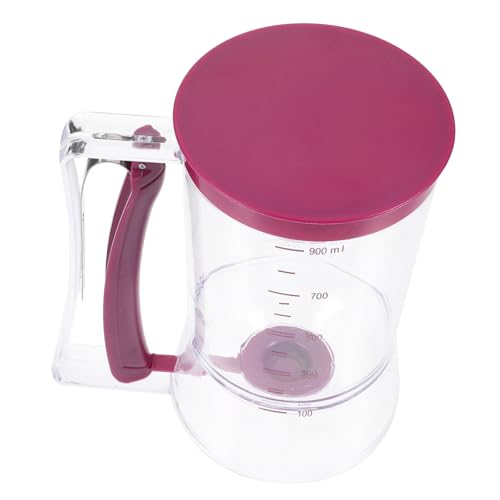 VINTORKY Pancake Batter Dispenser Leakproof Easy to Use for Cupcakes Waffles Muffins Baked Goods