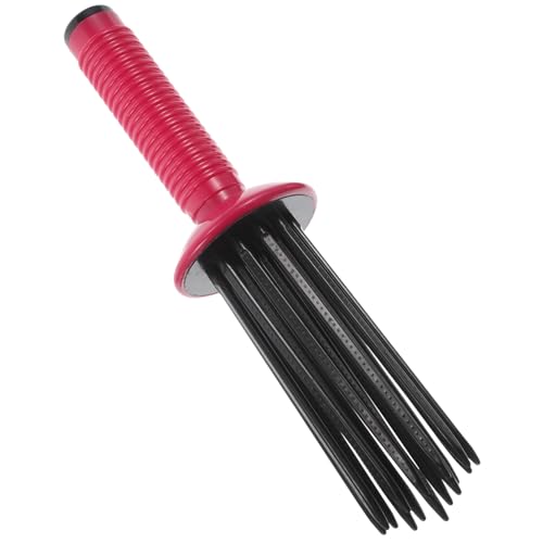 iplusmile Spazzola Per Chioma Ricci Antiscivolo a Rulli, Pettine Arricciacapelli Voluminoso, Strumento Delicato Per Styling Professionale Chioma Ricci, Per Uso Domestico Quotidiano