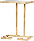  Petite table basse d\'angle moderne 40 x 25 x 55 cm, table de négociation compacte avec faible encombrement