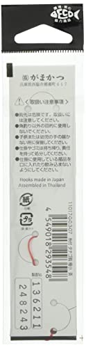 Image of Gamakatsu 11017-0-0.3-07 Tanago Hook with Thread, Ultra Small (Brown) 0.3