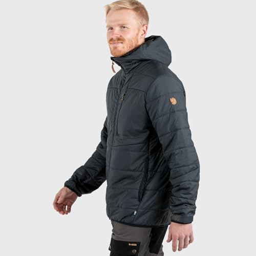 Image of Fjallraven Keb Padded Hoodie Men's Jacket - Lightweight Insulated Durable Midlayer for Hiking Trekking Outdoor