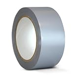 GGR Supplies T.R.U. CVT-536 Gray Vinyl Pinstriping Dance Floor Tape: 3 in. wide x 36 yds. Several Colors