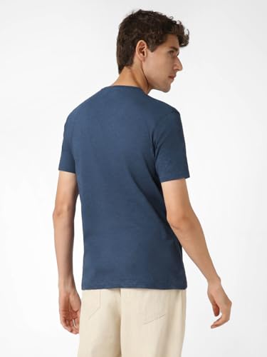 Image of Urbano Fashion Men's Printed Half Sleeve Slim Fit Cotton T-Shirt