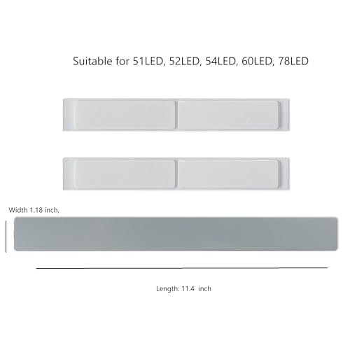 Image of Longer Under Cabinet Lights - Magnetic Sticky Light Strip for 51LED, 52LED, 54LED, 60LED, 78LED