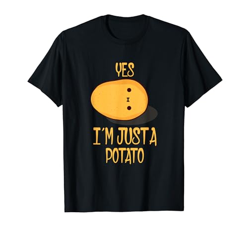 Yes I'm Just a Potato Funny Potato Lovers �R�X�`���[�� �|�e�g T�V���c