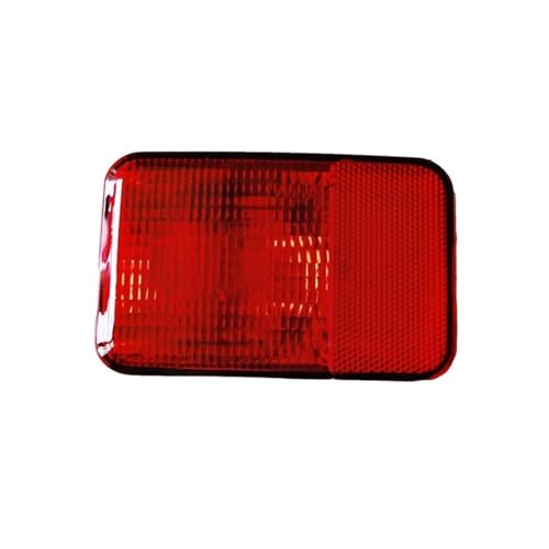Couvercle de phare antibrouillard arrière étanche pour Jeep Wrangler J3 plastique ABS durable