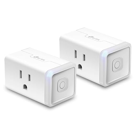 TP-Link HS105 KIT Mini WiFi Smart Plug No Hub Required, Works with Alexa Echo & Google Assistant, 2-Pack, White, 2 Wi-fi