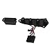 Prewired Control Plate Prewired 3 Stage Preamplifier Guitar Control Plate Assembly Replacement (Black)