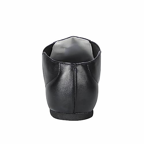 Dynadans Unisex PU Leather Upper Slip-on Jazz Shoe with Elastics for Women and Men's Dance Shoes UG4