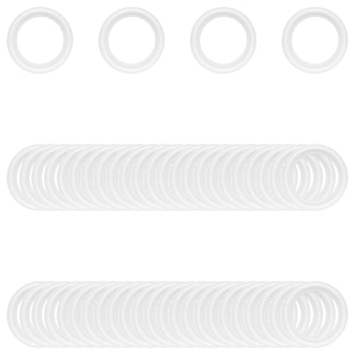 RIXIGOOD 50PCS 1.5" Tri Clamp PTFE Gaskets