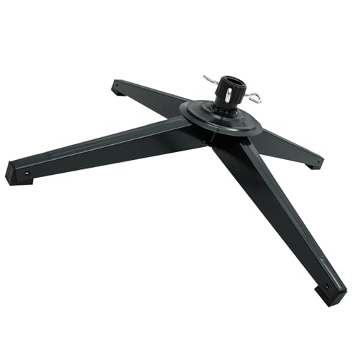 CONGARTENO Folding Christmas Tree Stand Sturdy Metal Base for Artificial Trees Stable Design for Use Easy to Store Festive Atmosphere