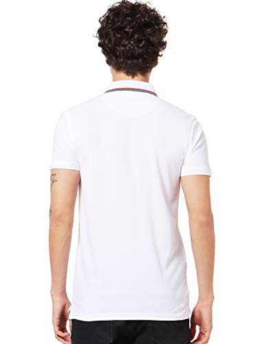 Image of JACK & JONES Men's Solid Slim fit Polo