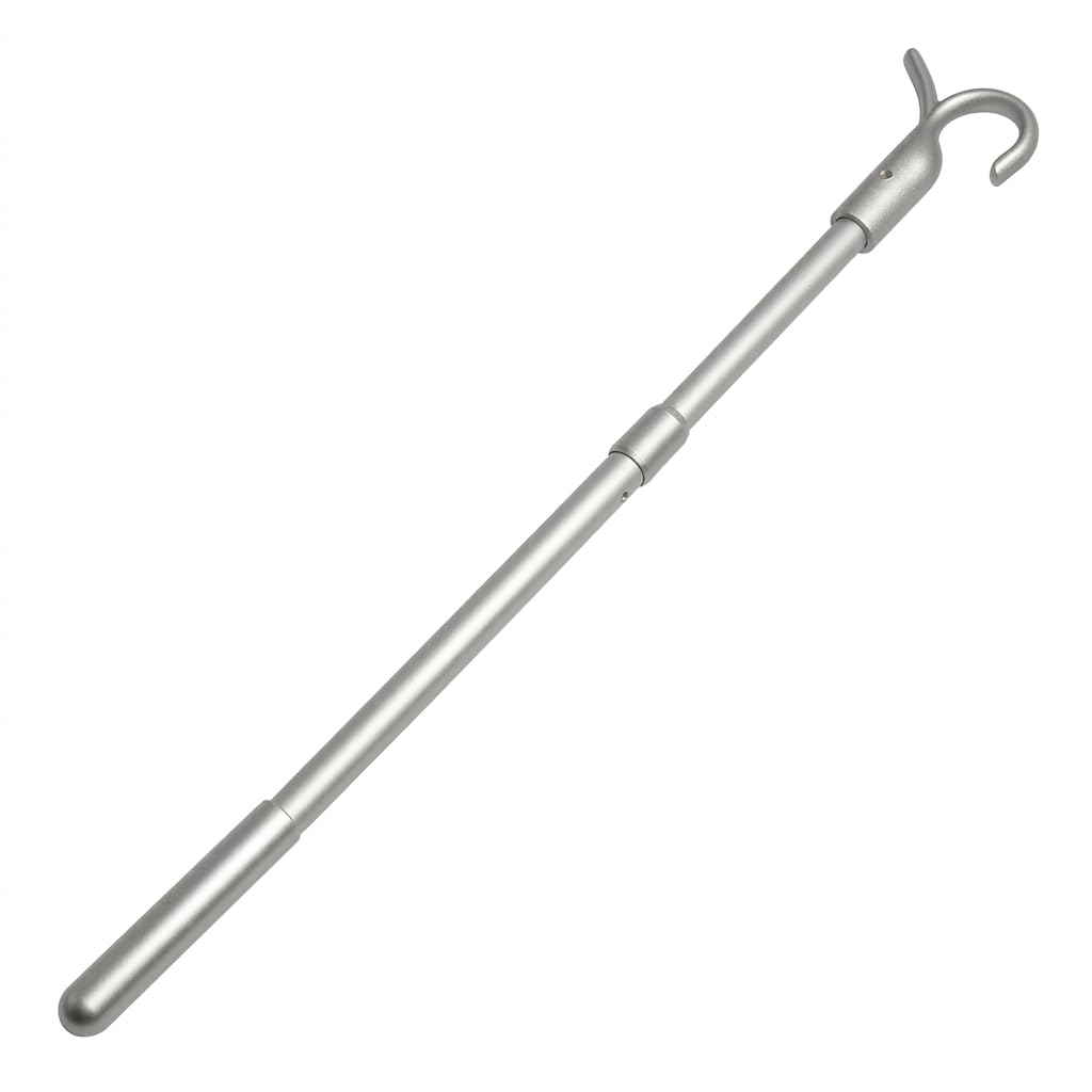 Telescopic Loft Hatch Pole with Hook, 1-Pack Adjustable Loft Ladder Pole