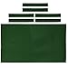 Professional 7ft 8ft Pool Table Felt + 6 Felt Strips, Billiard Snooker Cloth Felt for 7 or 8 Foot Table, Study 0.9mm Thickness - 3 Colors Available - 8ft Green