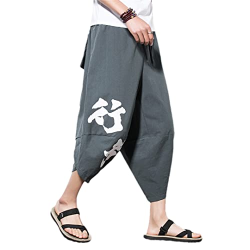 Pantalon décontracté Harajuku homme idéal pour les sorties urbaines et skate