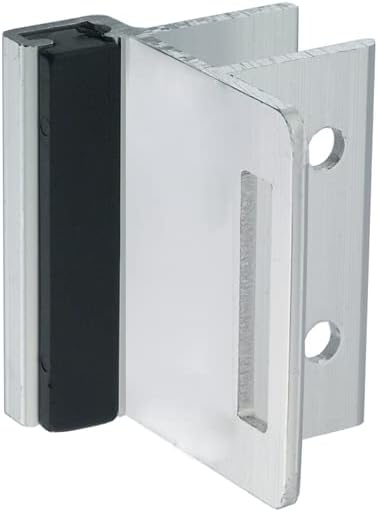 Harris HardwareTP5124-B Inswing Door Strike & Keeper Extruded Bright Finished Aluminum for 3/4 in. Door & 3/4 in. Pilaster (1/Pack) With Stainless Steel Fasteners