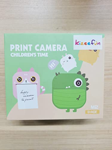 Kizeefun Fotocamera per Bambini con Stampa Istantanea - Ispirare la Creatività, Conservare i Ricordi