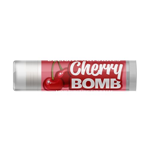 Delight Naturals JUMBO Lip Balm - Cherry Bomb