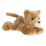 Aurora® Adorable Mini Flopsie™ Leah Lioness™ Stuffed Animal - Mini Companions Ready for Playful Adventures - for Kids All Ages, Toddlers, Adults, and Families - Brown 8.5 Inches