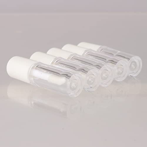 Cosidea 10Pcs Empty White 0.8Ml Mini Lip Gloss Tubes Sample Size Lipgloss Containers For Sample Sack Lip Oil Diy #TOP4