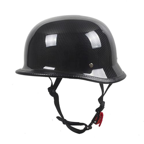 Casque de moto ouvert rétro type casquette baseball pour scooter