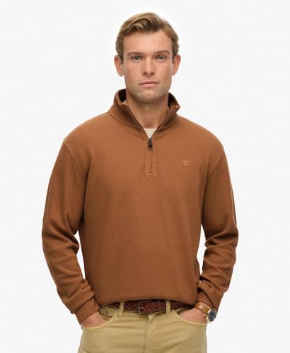 Pull côtelé à col zippé Superdry - vue 3