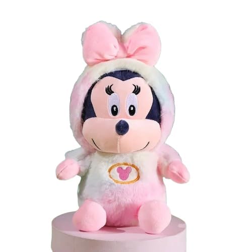 RVA Soft Toys Minni in Rainbow Rabbit fur for Girl Animal Toys Cute Lovable Stuffed Soft Toys for Kids, Boys and Girls Home Decoration Toys (Size 35 cm) (Pink) (B0D45JRR38) Amazon Price History, Amazon Price Tracker