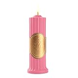 UPKO Premium Paraffin Low-Temperature Wax Candle for BDSM Play | Sex Candles for Wax Play | Bondage Gear & Accessories for BDSM Couple’s Play, Sexual Wellness - Pink