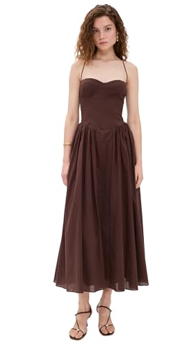 bardot brown dress Jovie | Brown Bardot Wrap Maxi Dress With Sash Detail