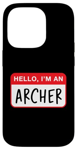 ����ɂ��́AI'm an Archer - �ʔ��� �X�}�z�P�[�X iPhone 14 Pro �p